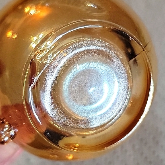 Vintage Carnival Glass Mugs - Picture 7 of 8